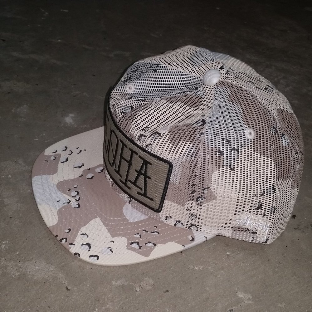STUSSY ALOHA Truckers Hat Sample Mesh Snapback - Picture 9 of 11